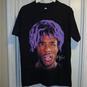 Uzi Vert Band Music Tee Black and Purple Graphic T-Shirt